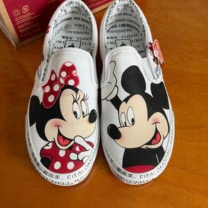 Vans Mickey and Minnie shoes